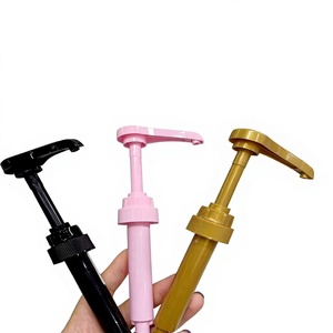 Botella <span class=keywords><strong>de</strong></span> Plástico <span class=keywords><strong>de</strong></span> 28 mm con Tapas y Cierres para Bombas Dosificadoras <span class=keywords><strong>de</strong></span> Jarabe <span class=keywords><strong>de</strong></span> Té con Leche - Product Image 1