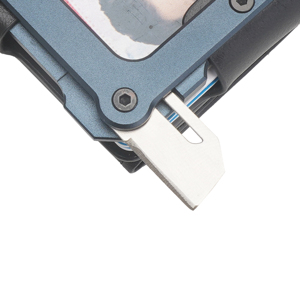 Người đàn ông của Slim tối giản Da Ví với mở đóng cửa <span class=keywords><strong>RFID</strong></span> chặn Pop chủ thẻ tiền Clip & thẻ tín dụng khe cắm ID cửa sổ - Product Image 3