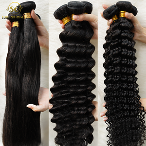 Tóc Nối Remy Tự Nhiên Đôi Sợi Ngang Clip Sew Trong Phần Mở Rộng Tóc Cho Phụ Nữ Da Đen - Product Image 3