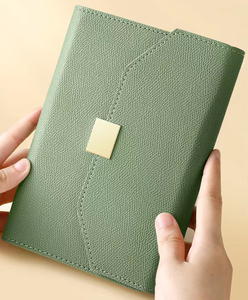 Cuaderno de cuero A5 del fabricante con Bolígrafo De Metal, cuaderno de negocios de oficina, artículo de regalo con logotipo personalizado - Product Image 5