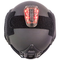 Lampe de signalisation de survie pour sports de plein air, lampe tactique pour casque, lampe d'identification, lampe stroboscopique LED étanche pour casque
