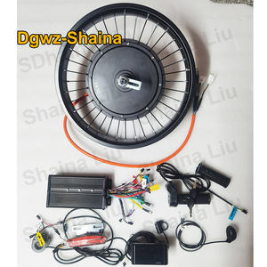 Kit de conversion de moteur de moyeu arrière à rayons pour vélo électrique, vélo à pneus larges 20 pouces, 100 km/h, 60V, 72V, 5000W, DGWZ - Product Image 5