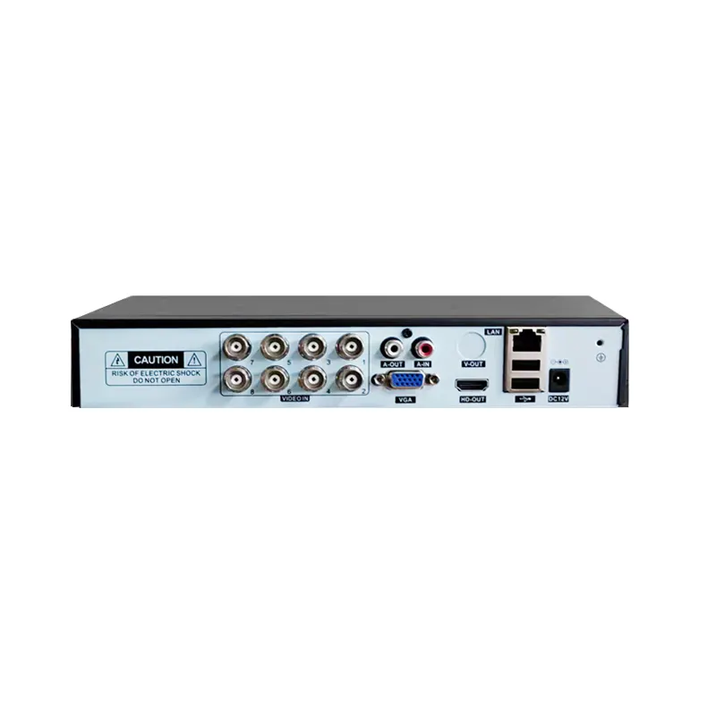 fosvision High Quantity AHD TVI CVI IP CVBS 5 in 1 H.265 5MP CCTV DVR 8 Channel Digital Video Security Recorder DVR 8CH