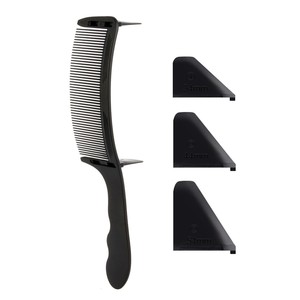 Peigne de précision pour hommes, à tête de précision, pour coupe de cheveux à plat, peigne à bords convexes, pour tondeuse à cheveux, pour coupe à l'huile, pour usage transfrontalier - Product Image 5