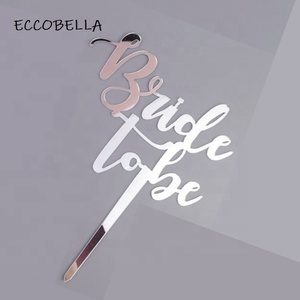 Sposa <span class=keywords><strong>per</strong></span> essere acrilico Cake <span class=keywords><strong>Topper</strong></span> <span class=keywords><strong>per</strong></span> la doccia nuziale e la festa di nozze fornisce <span class=keywords><strong>torta</strong></span> accessori forma numeri - Product Image 5