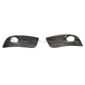 Accessoires de voiture, pare-chocs avant en fibre de carbone, garniture de phare antibrouillard pour Volkswagen Golf 5 MK5 GTI R - Product Image 1