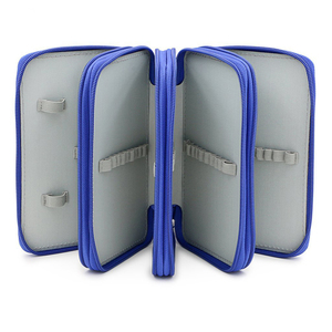 Portable 72 fentes toile crayon de couleur rouleau wrap sac à crayons étui à crayons organisateur pochette de rangement pour artiste croquis étudiants - Product Image 3