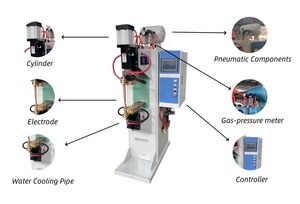 Automatic Resistance Spot Welding Machine with Nut/Bolt <strong>Feeder</strong> 100KVA Industrial Spot Welder for Fastener Assembly - Product Image 5