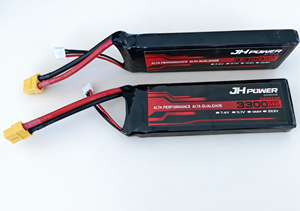 Juhai 2s 7.4v 120C 3300mAh充電式リポバッテリー：FPVドローン、RCカー、模型船用の高性能パワー - Product Image 3