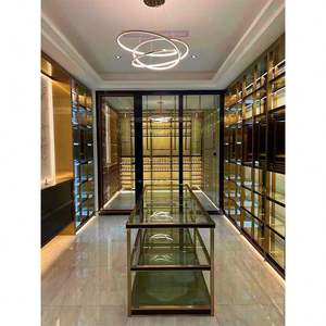 Vinoteca de Acero Inoxidable Personalizada con Múltiples Temperaturas, Diseño de Lujo para Uso Doméstico y Comercial - Product Image 5