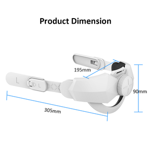 Sangle de tête réglable et confortable, la plus récente et la plus chaude pour les accessoires de réalité virtuelle <span class=keywords><strong>Meta</strong></span>/Oculus Quest <span class=keywords><strong>2</strong></span> - Product Image 3
