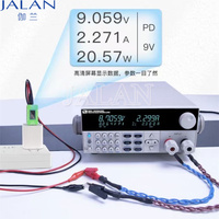 Détecteur de charge rapide JC-CT02 pour iPhone Android, outil de test de tension, de courant et de puissance de charge pour la détection PD/QC, vérification rapide