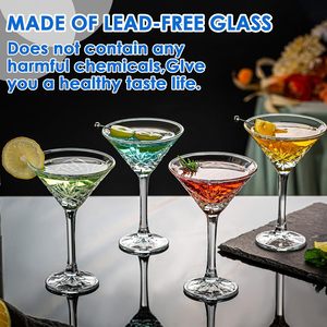 Juego de Copas de <span class=keywords><strong>Martini</strong></span> Vintage, 4 Piezas, Copas de Cristal para Cóctel, 4oz, con Tallo, para Margarita y <span class=keywords><strong>Espresso</strong></span> <span class=keywords><strong>Martini</strong></span> - Product Image 6