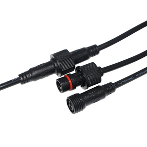 Kết nối không thấm nước IP65 IP67 IP68 M12 cáp chống thấm nước 2pin 3pin 4pin ngoài trời dây nối - Product Image 2