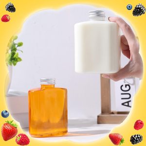 Wholesale Plastic Juice <strong>Bottles</strong> 2oz 4oz 8oz Sizes with Tamper Evident Cap Flat Water <strong>Bottle</strong> Design - Product Image 5