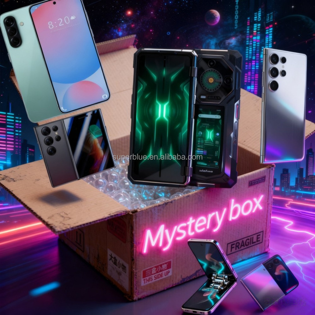Mystery Box Smart Phone 512GB Dual SIM 4G 5G Smartphone with 6.7\" OLED Screen 108MP Rear Camera FHD Resolution Global Version