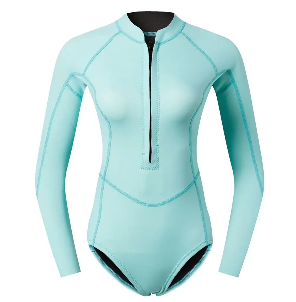 Lặn phù hợp với bộ bikini UV bảo vệ mùa xuân phù hợp với bơi ngắn phù hợp với phụ nữ Neoprene Wetsuit 3mm