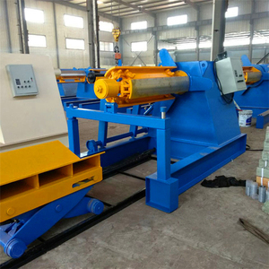 Máquina Desbobinadora y Rebobinadora Automática de 3t, 5t, 7t, 10t con Carro Pequeño, Desbobinador Hidráulico de Bobinas de Acero de 5 Toneladas - Product Image 3