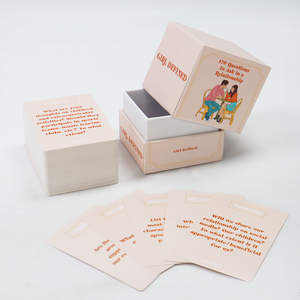 Matériau personnalisé cartes d'affirmation conception de pont santé <span class=keywords><strong>mentale</strong></span> phrases positives <span class=keywords><strong>carte</strong></span> de relaxation avec boîte - Product Image 1