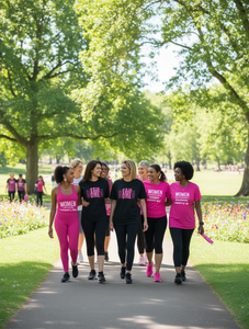 T-Shirt Casual da Donna, Maniche Corte, Collo Tondo, 100% Cotone Jersey, Design con Stampa di Lettere, per Primavera ed Estate - Product Image 2