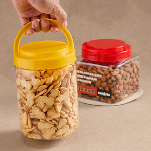 Conteneur en plastique de qualité alimentaire en gros avec couvercle hermétique pour le riz multigrains, les amandes, solution de stockage alimentaire <span class=keywords><strong>à</strong></span> long terme - Product Image 3