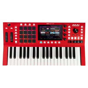 Controlador <span class=keywords><strong>MIDI</strong></span> <span class=keywords><strong>Akai</strong></span> Professional MPC Key 37 Rojo, teclado de 37 teclas para producción musical - Product Image 1