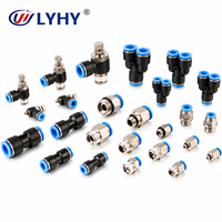 Connecteurs coudés en laiton à 90 degrés série KPLM 4 6 8 10 12 mm pour tuyaux d'air, idéaux pour les lignes de montage de contrôle pneumatique et les raccords de tuyauterie