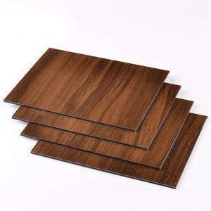 Shenzhen A2 4x8 pies hoja ACP <span class=keywords><strong>Alucubond</strong></span> Alumetal de textura de madera de Panel compuesto de aluminio - Product Image 3