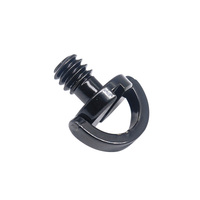 Pièces de caméra en aluminium usinées CNC noires de haute qualité sur mesure