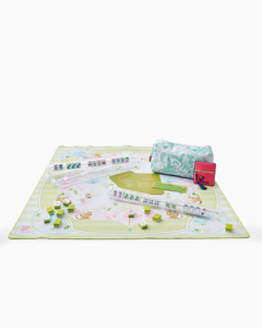 Tapis en caoutchouc portable de luxe 31,5x31,5 pouces, série Ohmy, tapis Capri pour le mahjong américain et les jeux de poker - Product Image 3