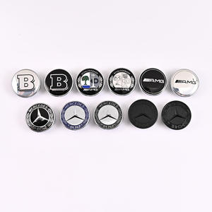 Emblema de Capó de Motor ABS Modificado para Benz Clase C Clase <span class=keywords><strong>E</strong></span> C200 C260 <span class=keywords><strong>E</strong></span> L E300L Logotipo de Coche 1 Año de Garantía - Product Image 1