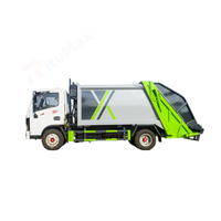Camion compacteur à chargement arrière personnalisé de 12 m3, alimenté au diesel, avec transmission 4x2, pour la collecte municipale et la voirie sanitaire