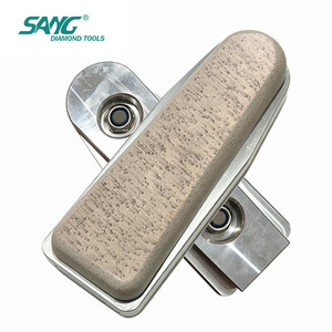 Bloque de Pulido Abrasivo SANG L170 con Base de Aluminio y Diamante Fickert para Línea de Pulido Automático de Granito y Cuarcita - Product Image 2