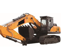 Excavator Crawler SY870H 78,6 Ton Langsung dari Pabrik untuk Proyek Pertambangan dan Penggalian Besar, Penggali Efisiensi Tinggi, Penjualan Terlaris