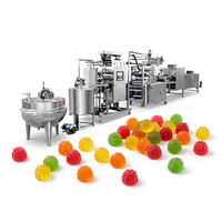Ligne de production automatique de bonbons durs ou mous, ensemble complet de machines de formage de bonbons pour usine de confiserie