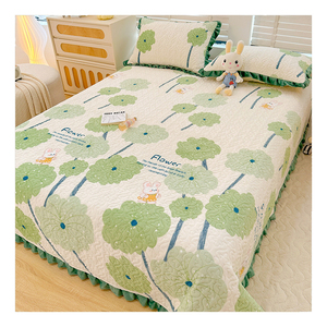 <span class=keywords><strong>Copriletto</strong></span> stampato floreale morbido traspirante di alta qualità <span class=keywords><strong>copriletto</strong></span> <span class=keywords><strong>singolo</strong></span>/Queen/King Size + 2 pezzi di lenzuola federa - Product Image 1