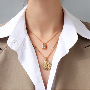 Fashion Statement Multiple Stainless Steel 18k Gold Plated Snake Bead Link Chain <strong>Choker</strong> <strong>Necklace</strong> for <strong>Women</strong> - Product Image 4