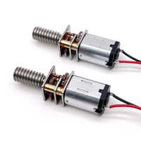 2.4v 5.0v 14800rpm Kecepatan Tinggi 1/10 1/20 1/50 1/100 Rasio Reduksi Motor Gear DC Produsen