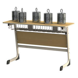 Arredo Scolastico di Alta Qualità per Scuole Primarie e Medie, Banco e Scrivania Doppio per <span class=keywords><strong>Studenti</strong></span> - Product Image 5