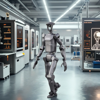 Robot Ti5 170-2.1, Robot Humanoide Articulado de Grado Industrial con PLC y Servomotor, para I+D y Automatización, Precio de Fábrica, IP54, 1kW