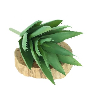 Flor Artificial <span class=keywords><strong>de</strong></span> Plástico Realista, Suculenta Grande <span class=keywords><strong>de</strong></span> Aloe <span class=keywords><strong>Vera</strong></span> para Decoración <span class=keywords><strong>de</strong></span> Macetas - Product Image 3
