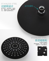 Ensemble de douche noir pour salle de bain, mitigeur de douche