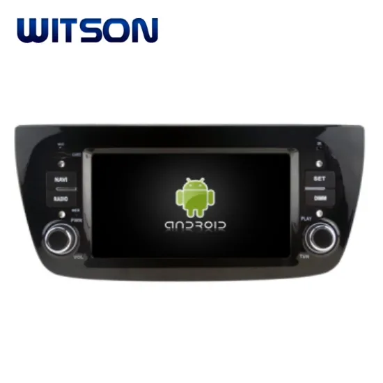 WITSON-reproductor Multimedia con ANDROID 12,0 y navegación GPS para FIAT DOBLO, autorradio estéreo para coche con reproductor de DVD y vídeo
