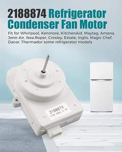 Moteur de ventilateur de condenseur de réfrigérateur WP2188874 compatible avec Whirlpool/Kenmore/KitchenAid/Maytag/Amana/Jenn-Air/Réfrigérateur - Product Image 4