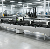 Nueva Máquina de Corte de Tubos por Láser de Fibra CNC de 5 Ejes de Alta Precisión con Riel Guía HIWIN y Servomotor Inovance para Tubos Metálicos