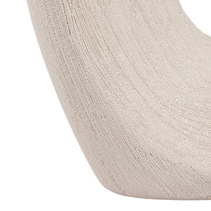 Vaso in Ceramica Ovale con Ritagli, Alto, Moderno, Decorativo per Soggiorno, Camera da Letto, Ufficio, Tavolo d'Appoggio - Product Image 6