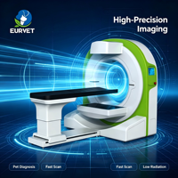 Système de diagnostic vétérinaire par tomodensitométrie (TDM) spirale 6, 32, 64 coupes haute résolution pour cliniques vétérinaires