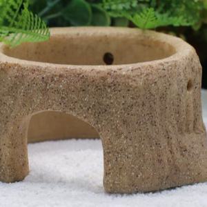 Cave de décompression pour hermit crab, petite maison cachée, trou d'arbre fané, paysage, petit nid pour animaux de compagnie - Product Image 6