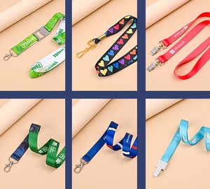Lanyards de poliéster personalizados con logo, MOQ bajo, muestra gratis, con cierre de seguridad, sublimación y tarjetero - Product Image 5