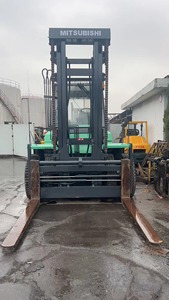 Montacargas Diésel Mitsubishi FD150/FD160 Usado de 15 Toneladas, Origen Japón, Tracción en las Cuatro Ruedas, Neumáticos Sólidos para Terreno Accidentado, Buen Estado, Precio Bajo - Product Image 4